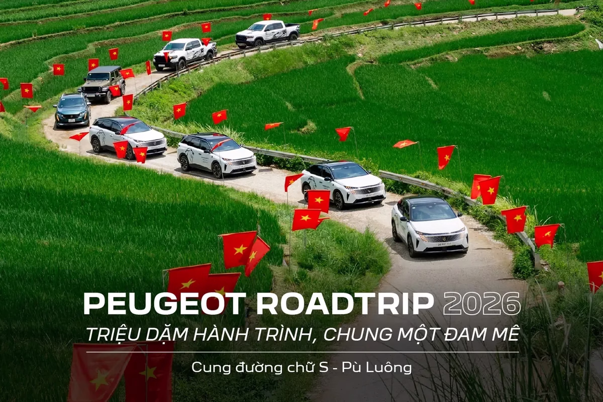 PEUGEOT ROADTRIP 2026 - TRIỆU DẶM HÀNH TRÌNH, CHUNG MỘT ĐAM MÊ: MÙA HÈ ĐÁNG NHỚ CỦA CỘNG ĐỒNG SỞ HỮU XE PEUGEOT